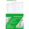 Zettler Inserto di ricambio per calendario 2025 - per agenda tascabile Leporello tipo 510 - 8,8 x 15,2 cm - 1 mese su 2 pagine - Quaderno separato - 501 - 6198