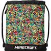 Franco Cosimo Panini MINECRAFT - Sacca Coulisse Ufficiale Minecraft, Compatta e Versatile, Ideale per Palestra, Scuola, Viaggi, Portamerenda, Idea Regalo Bambini e Ragazzi, 35x42x2 cm, Multicolore