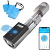 WE.LOCK WELOCK Touch41 Serratura Smart,serratura impronta digitale,APP Bluetooh,Carta RFID, WiFi,serratura porta blindata,serratura elettronica facile da installare Argento