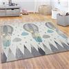 Paco Home Tappeto Gioco Bambini Gattonare Bebè Pieghevole Lavabile Reversibile Animale, Dimensione:150x200 cm, Colore:Crema