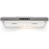 Klarstein UW60SF - Cappa Aspirante a Parete, Sottopensile, 60 cm, Modalità Scarico e Ricircolo, Potenza Aspirazione 165 m³/h, Illuminazione, Acciaio, Argento