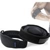 AGPTEK 2 Pz Supporto Gomito per Tennista e Golfista Tutore Epicondilite, Fascia Gomito Palestra con Cuscinetto di Compressione in EVA Comodo, per Rillevare i Dolori, Taglia Unica, Grigio