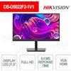 Hikvision DS-D5022F2-1V1 - DS-D5022F2-1V1: Monitor LED 21.5 Full HD - 75Hz - 6.5ms - VGA - HDMI - Hikvision