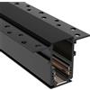 Binario Elettrificato Magnetico da Incasso Nero - 48V Variante Lunghezza 1 Metro