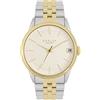 RADLEY RY4625 - Orologio da donna placcato in due tonalità, con lunetta e lunetta, Argento lucido e oro rosa lucido