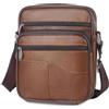 YOODI Borsello Uomo Tracolla Pelle Borsello Tracolla Piccolo in Pelle Borsa a Tracolla Casual Borselli da Lavoro Crossbody Bag Borse Messenger Borsa a Spalla per Ufficio Scuola Viaggio