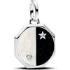 PANDORA ME Yin & Yang 793688C01 - Ciondolo in argento sterling con zirconi, compatibile Moments, Schwarz/Weiß, Argento sterling, Zirconia cubica