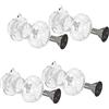 Everalo Pins 5mm Compatibile con Agv - Hjc - Airoh - Nolan - Ls2 - Givi - Bell - Shark - Scorpion - Xlite - Dispositivo con Viti Comprese