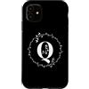 Initial Monogram Letters Minimalist Desi Lettera Q Carino Monogramma Iniziale per Donne Uomini Custodia per iPhone 11