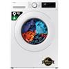 Samsung Lavatrice Crystal Clean WW90CGC04DTEET Libera installazione, 9 Kg, Wifi, Ecobubble, Vapore, Carica Frontale, 60l x 85h x 55p cm