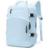 ZHXX Zaino Ryanair 40x20x25, Bagaglio a Mano per Aereo, Zaino 40x20x25 con Scomparto PC, Tasca Antifurto, Porta USB, Dry-Wet Separation, Impermeabile e Resistente