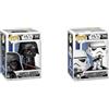 Funko: POP Star Wars: SWNC- Darth Vader & POP Star Wars: SWNC - Stormtrooper