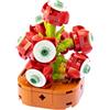 Nice Mattoncini - Exotic Plants - Set da Costruzione in Blocchi della Pianta Schlumbergera - cod 78046