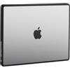 GPXIIZ Cover Compatibile con MacBook Pro 14 Pollici M5 M4 M3 M2 M1 Pro/Max 2026-2021 [Bordo in TPU Anti-crepa] Custodia Rigida in Plastica für 14,2 A3427 A3426 A3434 A3185 A3401, Trasparente Opaco