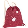 LÄSSIG Magic Bliss Borsa da ginnastica per bambini, 39 cm, 9,7 L, Rosso