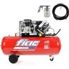 Fiac AB 200/360 - Compressore 3 HP Made in Italy - MC / TC Monofase o Trifase - Monofase 230V