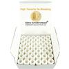 New brothread 144pezzi Bianca 70D/2 (60WT) filo della bobina per ricamo e cucire Plastica Size A (SA156) per macchina da ricamo e cucire Filo da ricamo Filo per cucire