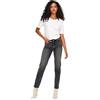 ONLY Onlemily Stretch HW St Ank Cro718 Noos Jeans, Denim Grigio Scuro, 27W x 32L Donna