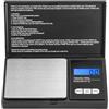BellaGesundheit Bilancia tascabile, 1000 x 0,1 g, di precisione, mini bilancia da cucina, bilance dorate, per cucina, gioielli, erbe, tè, lievito, caffè