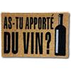KOKO DOORMATS Zerbino Ingresso casa - Tappeto divertenti in fibra di cocco e base antiscivolo da PVC, da esterno e interno con misure 40x60cm (Reglas de la Casa)