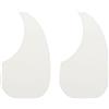 sourcing map Battipenna per chitarra acustica, autoadesivo, per chitarra acustica-elettrica, 104 cm, colore bianco, confezione da 2