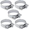 DOJA Barcelona DOJA Industrial | Fascette a Perno di Snodo | 36-39mm Ø | 5 Pezzi | Fascette Stringitubo Alta Pressione | Acciaio Zincato | Morsetto Tubi | Morsetti per Tubi: Tubo gasolio, Tubo Condizionatore