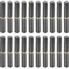 QUARKZMAN 20pz Saldare Barile Cerniere 3-1/8x8/16 (LxP) Carbonio Acciaio Saldabile Staccabile Barile Cerniere per Metallo Cancello Altalena Porta Rimorchio Ramp 0.28 Perno OD