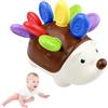 Fervalyna Giochi Montessori 18 Mesi, Giochi Educativi Regalo, Gioco Educativo per Bambini e Bambine di 2 3 Anni, Riccio Motore Fine Giocattoli Bambini per Imparare Matematica e Colori