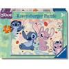 Ravensburger - Puzzle Disney Stitch | Puzzle Bambini 3 Anni E Più | Regalo Bimbo 3 Anni Maschio E Femmina 26,5x18 Cm | Giochi Educativi A Tema Disney