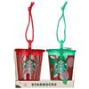 Starbucks 2024 NUOVI SET TAZZE FREDDE STARBUCKS JAPAN ORNAMENTO NATALIZIO JP