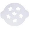 Silikomart | Stencil in Plastica per Decorazione di Torte, Colore Bianco, Misure 20 x 370 x 20 mm