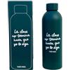 Pedrita Parker Borraccia termica per insegnanti - Borraccia in acciaio inox, senza BPA, riutilizzabile, con doppio isolamento, 500 ml, design per insegnanti La classe non finisce finché non lo dico