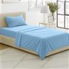 Lavish Home 1200, Set di Lenzuola, Blue, Coppia
