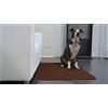Gemitex Tappeto Merlino Animal/Pet, Ultrassorbente, 75 x 120 cm, Marrone, Polyester