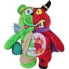 SPRAYGROUND zaino edizione limitata 910B6782NSZ money bear verde-rosso