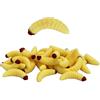 TopHomer 50 esche da pesca morbide in silicone, verme di pane, lombrichi, acqua dolce salata
