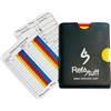 RefStuff RefScorer RefStuff RefSwallet Compact - Libro dell'arbitro di Calcio, Design in Pelle, con schede dell'arbitro di Calcio Rosse e Gialle e 2 schede del Giorno della Partita