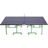 HOMCOM Tavolo da Ping Pong Pieghevole Interno con 8 Ruote 152.5 × 274 × 76cm