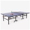 Generico GORICA Tavolo Ping Pong Pieghevole Racchette Palline Rete Incluse Interno Indoor cm 274 x 152 x 76