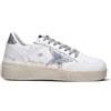 GOLDEN GOOSE - BALLSTAR 2 Sneaker donna bianca/argento in pelle