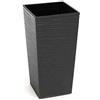 Siena Garden Nizza - Vaso per piante in plastica, 35 cm, colore: grafite