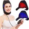 JOBYNA Terapia della Luce Rossa e Infrarossa e Blu per la Ricrescita dei Capelli, 460nm 660nm 850nm LED Lampada a Raggi Infrarossi, Luce Rossa Terapia per la Caduta dei Capelli, Dolore, Mal di Testa