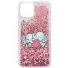 EuoDuo Cover per Samsung Galaxy S10 Lite / A91 Glitter Luccicanti Liquido Custodia Morbida Silicone TPU Brillantini Quicksand Trasparente Antiurto Protettivo Case Ragazza - Bambino Elefante