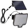 Oktaplex lighting Oktaplex Ede - Proiettore solare a LED per esterni, con sensore di movimento, bianco caldo, 3000 K, IP44, lampada solare da esterno, colore: antracite