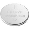 VOLTCRAFT LM1220 - Pila a bottone CR 1220, al litio 40 mAh, 3 V