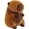 AVCXEC Capybara Peluche, 25CM Capibara Peluche, Capybara Plush Toy, Giocattolo Peluche Capibara, Animale Peluche Capybara, Animale di Peluche di Capibara, Regalo per Ragazzi e Ragazze