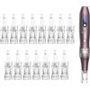 Lazzybeauty 15 Cartucce di Ricambio 36 Aghi, per la Penna per Microneedling Dr.pen Modello A10, Aghi Monouso Autentici per Cartucce di Ricambio, Accessori per la Cura della Pelle del Microneedling(36Pin, 15Pcs)