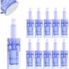 Lazzybeauty Aghi di Ricambio Dr.pen Ultima A6, Cartucce di Aghi a Nano-R per Penna per Microneedling Dr.pen Modello A6, Cartucce Monouso Autentiche per Microneedling (Nano-R, 10 Pz)