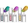 RoseFlower Ombretto Liquido Camaleontico Multicromatico Perlescente Glitter Ombretto Illuminante Glitter Trucco Occhi - Asciugatura rapida e Altamente pigmentato