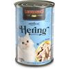 LEONARDO Hareng avec filet extra - nourriture humide pour chats 400 g